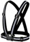 Wisafory Reflektorweste Sicherheitsweste Einstellbar Reflektierende Warnwesten Elastisch Laufweste Running Reflektoren Sicherheits Fahrradweste für Fahrrad, Joggen, Laufen, Wandern Schwarz