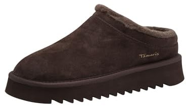 Tamaris Damen Sabot Leder braun 38