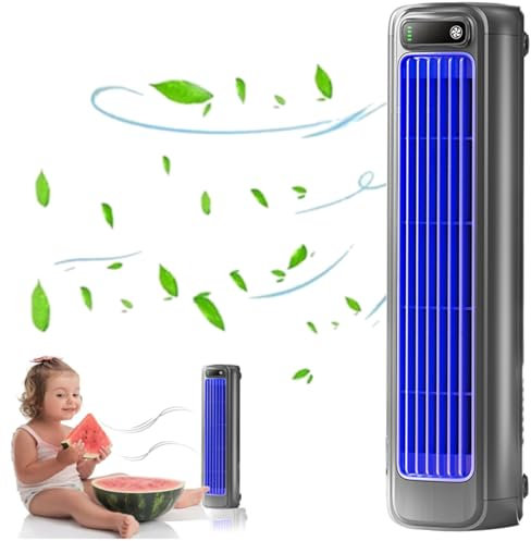 Festberg Cooling Ace Air Conditioner, Festberg Cooling Ace - The Original Air Conditioner, Portable Wireless Fan Bladeless Quiet (Blue)