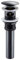 MWAHJU Sifone a Bottiglia Tonda in Ottone con Scarico a Scomparsa, Kit Tubo di Scarico for sifone for lavabo, Altezza Regolabile per Lavabo(Pop-up with Overflow)