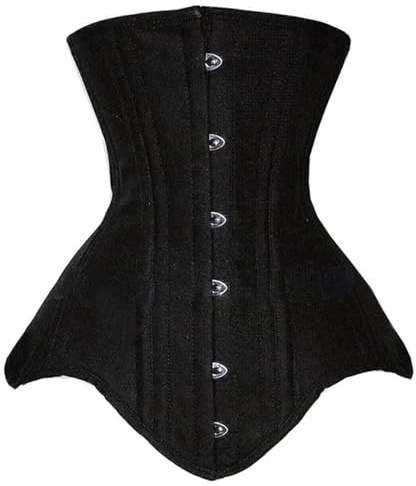 CNYUON Damen Unterbrust Korsett Top Stahl Knochen Abnehmen Bustier Tops Taille Trainer Cincher Gürtel