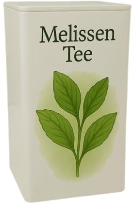 speecheese Grüne Ruhe Melissen Tee Dose 900ml MetallDose 900ml für entspannte Tee-Momente