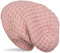 styleBREAKER Unisex Strick Beanie Mütze grob gestrickt, Slouch Longbeanie, Grobstick Winter Strickmütze 04024158, Farbe:Altrose