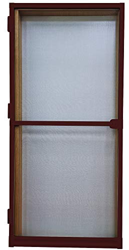 PALMAT - Cortina Mosquitera Para Puertas - Medidas ajustables, Malla Súper Fina, A Prueba de Mosquito, Coloración blanco, marrón o negro (120x240 cm, Marrón)