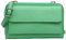 SH Leder Damen Handytasche Umhängetasche Geldbörse Multifunktion Beutel aus Echtleder Verstellbar Schultergurt Handy bis 6,7 Zoll 11,50x19cm Vera G368 (Hellgrün)