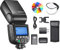 Godox V860III-S Blitz Blitzgerät für Sony-Kameras, 76Ws 2.4G HSS Kamerablitz, 0.01-1.5s Zykluszeit, 7.2V/2600mAh Li-Ion Akku, 10 Stufen LED Modellierlampe, Kamerablitz Speedlite