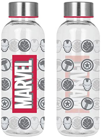CERDÁ LIFE'S LITTLE MOMENTS, Bouteille Isotherme, The Avengers, Capacité 850 ml, Sans BPA ni Phtalates avec Bouchon à Vis en Aluminium Anti-Goutte, Licence Officielle Marvel