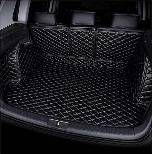 WITH001 Kofferraumschutz Auto Leder Kofferraummatten FüR Porsche Macan SUV 2017 2018 2019 2020 2021 2022 wasserdichte Antirutsch Dekoratio Autozubehör