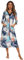 Verve Jelly House Dresses for Womens Robe Long Zip Up House Coat Half Sleeve Night Gowns Comfy Sleepwear Floral Print Loungewear Grey M