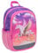 Belmil Kindergartenrucksack mit Brustgurt und Namensschild für 3-6 Jährige/Mädchen / 12 L/Krippenrucksack Kindergartentasche Kindertasche/Pegasus/lila, rosa (305-4/A Pegasus)