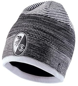 SC Freiburg Mütze Wappen weiß schwarz Beanie
