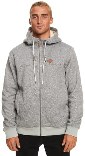 Quiksilver Cypress Keller - Kapuzenpulli mit Reißverschluss für Männer Grau