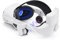 Lampelc Head Strap with Headphone for Quest 2, 8000mah Battery Pack Elite Strap Comfort VR Headstrap Replacement Accessories for Enhanced Sound Effects, Playtime