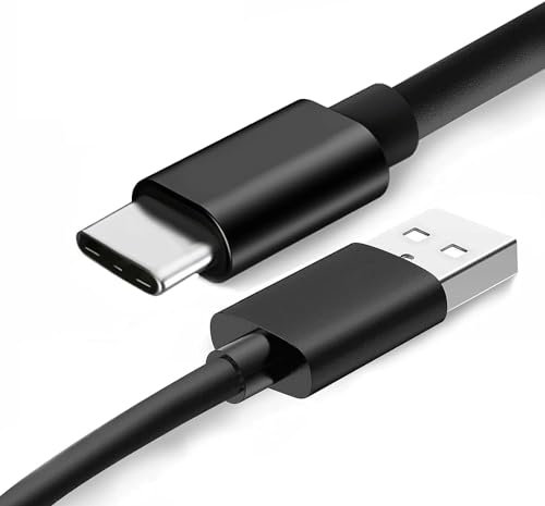 Master Cables USB-C Charger Charging Cable Cord Wire Compatible for Logitech MX Keys Advanced Keyboard, Logitech Anywhere 3, MX Vertical, MX Master 3 Advanced Mouse, Brio 4k Webcam & More