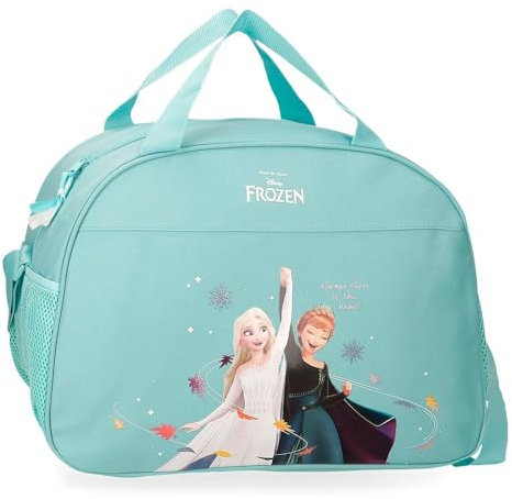 Disney Frozen Always Close To The Heart Bagagli- Borsa a tracolla, Bambine e ragazze, Blu, Taglia Unica