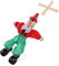 BESTonZON Marionetten Puppen Schnur Marionette Stellen Sie Sich Vor, Sie Spielen Puppen Zum Ziehen Von Schnüren Für Fadenpuppen Lustige Puppenaugen Holz Puppenspiel Den Kind Marionette Für Kinder