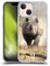 Head Case Designs Running Black Rhino Wildlife Soft Gel Case Compatible with Apple iPhone 13 Mini and Compatible With MagSafe Accessories