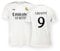 Real Madrid - Maillot Domicile Saison 24/25, Mbappé, 14 Ans, Réplique avec Licence Officielle