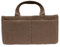 GIGIL Diaper Caddy - Baby Nappy Organiser - Car Organiser for Diapers - Nursery Storage Basket (Caramel Mocha)