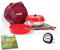 OMNIA Pack Four +Sac + 2 Maniques + Grille + Moule en Silicone + thermomètre Multifonctions + Livre de Recettes