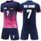 Fussball Trikot mit Namen Nummer Logo, Deutschland Fußball Trikot Kinder Erwachsene, Trikot Selber Gestalten, Personalisierte Fußball Trikot Kinder Set