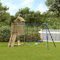 Brokky Spielturm Spielplatz FüR Garten Kinderspielplatz Garten Spielhaus Spielturm Imprägniertes Kiefernholz - 3155971