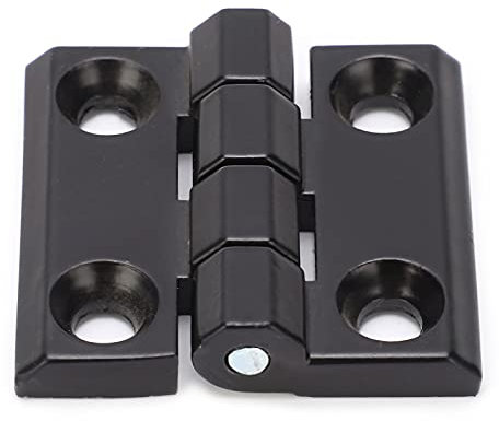 Culnflun-Scharnier, doppelt komprimiertes Federscharnier aus Zinklegierung, Schraubmontage-Schranktürvorrichtung zur Geräuschminimierung der Gerätetür (58 * 58mm)