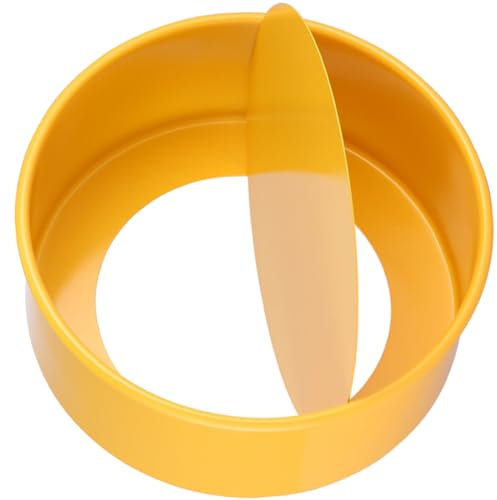 MAGICLULU Piastra per Cottura a Microonde Stampo da Forno Rotondo Leggero Teglia Antiaderente per Uso Domestico per Una Cottura Pratica