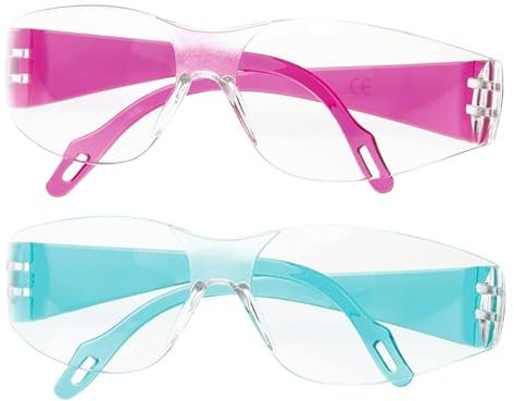 Lot De 2 Lunettes Pour Enfants, Lunettes De Sécurité, Lunettes De Protection Contre Les Éclaboussures, Lunettes Coupe-Vent, Lunettes Expérimentales
