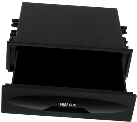 Alipis Support De Lecteur DVD pour Voiture Modification Audio Plastique Noir
