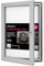 Aluanz Vitrine d'affichage fermé DIN A4, Tableau d'affichage verrouillable exterieur porte avec serrure pour bureaux, campings, hôtels, restaurants, écoles et clubs sportifs - 297 x 210 mm
