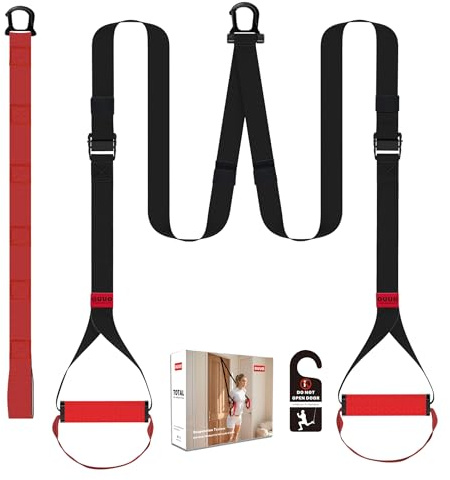 OUUO Suspension Straps, Built-in Door Anchor, 1-Second Setup