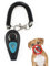 Hundetrainings-Clicker – Haustier-Trainingsklicker, Haustier-Klickerpfeife, geräuschlose Interaktions-Verhaltenshilfe, zweifarbiges Clicker, langes Armband mit Handgelenkschlaufe, Hundepfeife für