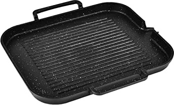 QUSYZD Sartén Antiadherente para Barbacoa, Bandeja Cuadrada para Barbacoa, Utensilios de Cocina, Placa para Barbacoa, Estufa, Picnic y Barbacoa.,