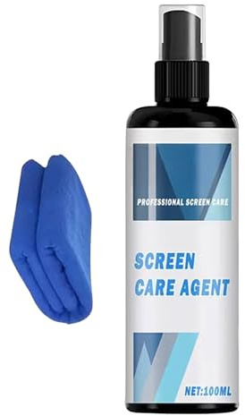 Screen Cleaner: 100ml Rainproof Electronic Lens Mist Spray, Anti-static Screen Cleaning Solution, Streak Free Cleaning Spray, Lens Cleaner For Glasses