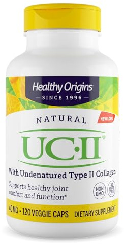 Healthy Origins UC-II Collagen 40 mg, 120 Veggie Caps