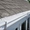 GroundMaster Gutter Guard Brush - Drain Downpipe Leaves Filter (40m (131ft), White)
