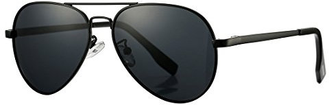 COASION Pilotenbrille Polarisierte Sonnenbrille klein für Herren Damen Polarisiert UV400 Schutz Retro Piloten Sonnenbrillen Vintage, 52MM