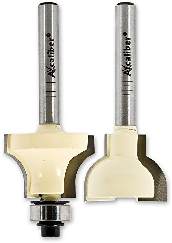 Axcaliber Bearing Guided Sash Bar Ovolo Cutter Set