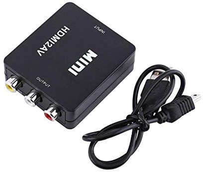 VHS VCR To Digital DVD Converter for Mac/Windows 10 8 7, USB2.0 Audio/video Capture Grabber Adapter Device,Transfer VCR TV Hi8 Game S video to DVD