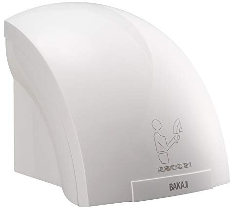 Small Asciugamani da Parete Elettrico Aria Calda 2000 W con Fotocellula Sensore Ideale per Casa Hotel Ristorante