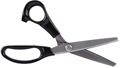 Edelstahl Zackenschere, Stoff dekorative Runde/Dreieck Rand Zackenschere Schere Clipper 3 5 7mm(3mm)