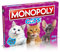 Winning Moves Cats Monopoly-Brettspiel, kaufen Sie 22 der Lieblingsorte unserer Katzen, um EIN Nickerchen zu Machen und Ihren Weg zum Erfolg zu tauschen, tolles Geschenk für Kinder ab 8 Jahren, Rosa