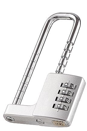 ZGSJ Cadenas à combinaison pour portail extérieur - Serrure à combinaison robuste - 837