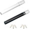Neoreser Nail Art Entfernung Stifte, Nagellack Korrekturstift, 2 Baumwollspitze Nagelentferner Stifte DIY Stift Nagelstift Nagellackkorrektur 6 austauschbare Nagelersatzspitzen