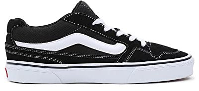 Vans Caldrone, Zapatillas para Hombre, SUEDE/MESH BLACK/WHITE, 45 EU
