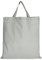 TEXXILLA 5er | 15er | 50er Pack Baumwolltasche - 28 Farben | mit Zwei kurzen Henkeln | 38x42cm | Jutebeutel | Einkaufstasche | unbedruckt, Farbe:grau, Menge:5 Stück