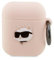 Karl Lagerfeld Silicone NFT Choupette Head 3D hülle AirPods 1/2 gen, Rosa
