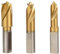 Bestgle 3PCS Forets pour Soudures par Points, Foret Coupe-Coudures HSS HSCO en Acier Rapide au Cobalt Avec Revêtement en Titane de 1/4 inch(6.5 mm), 5/16 inch(8 mm) et 3/8 inch(10 mm)