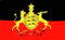 Fahne Flagge Württemberg 90x150 cm Furchtlos & Treu Königreich Fahnen